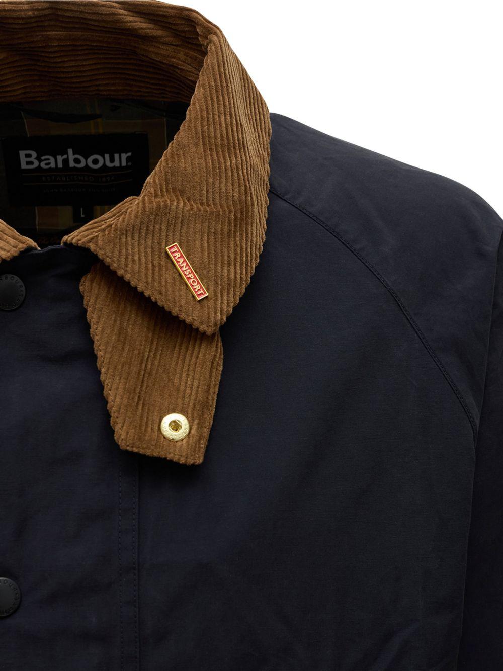 BARBOUR Giacca casual Transport blu