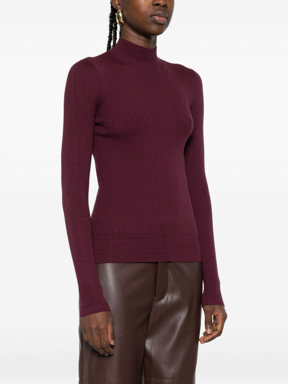 TWINSET Maglia bordeaux