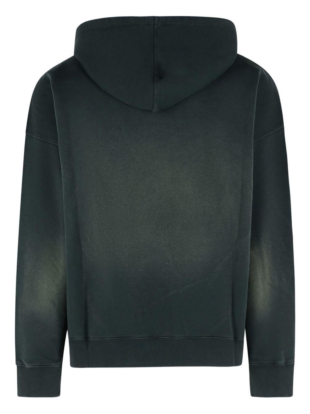 GOLDEN GOOSE Felpa in cotone nera