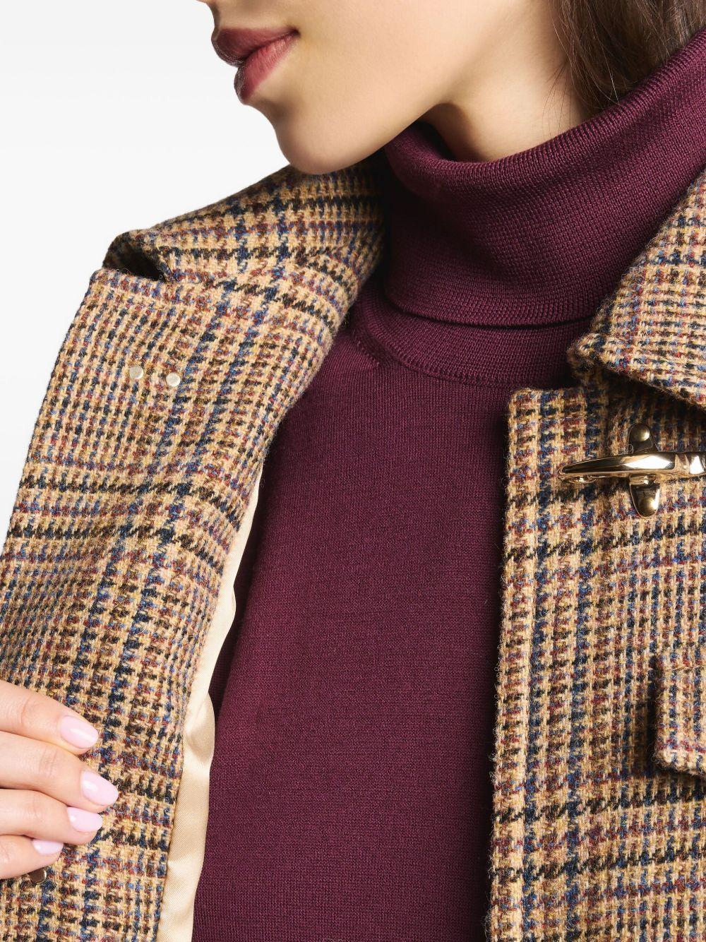 FAY Giacca 3 Ganci in lana Principe di Galles