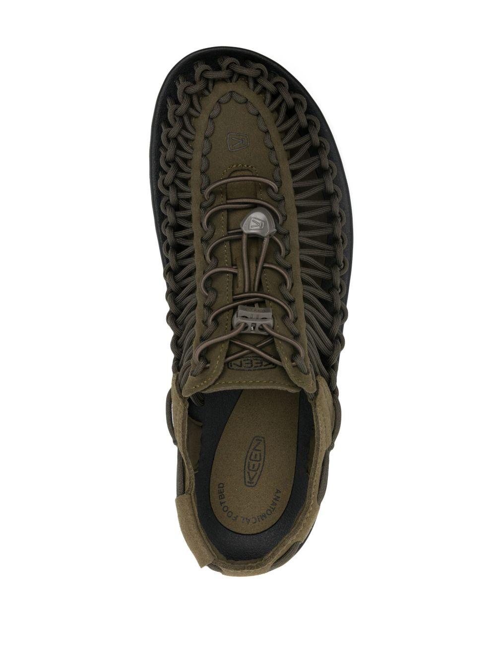 KEEN Sandali Uneek verdi con lacci