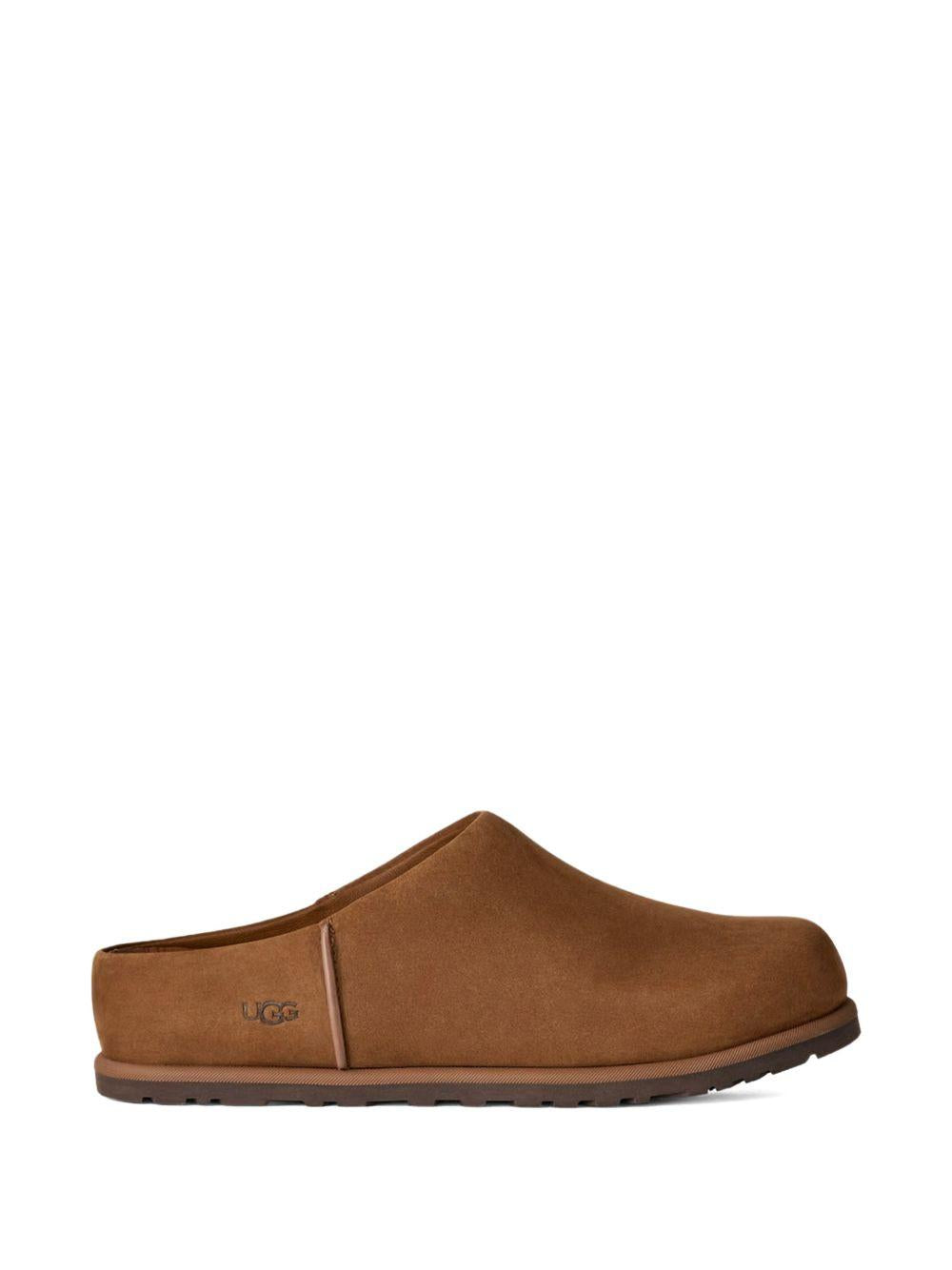 UGG Sabot Otzo in pelle marrone