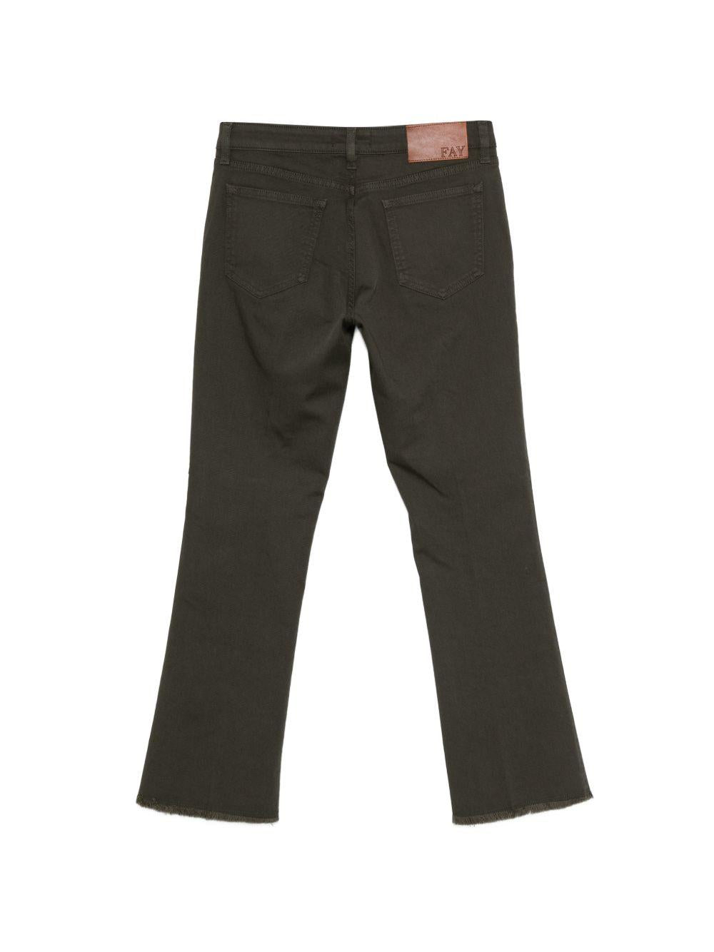 FAY Jeans scuri bootcut