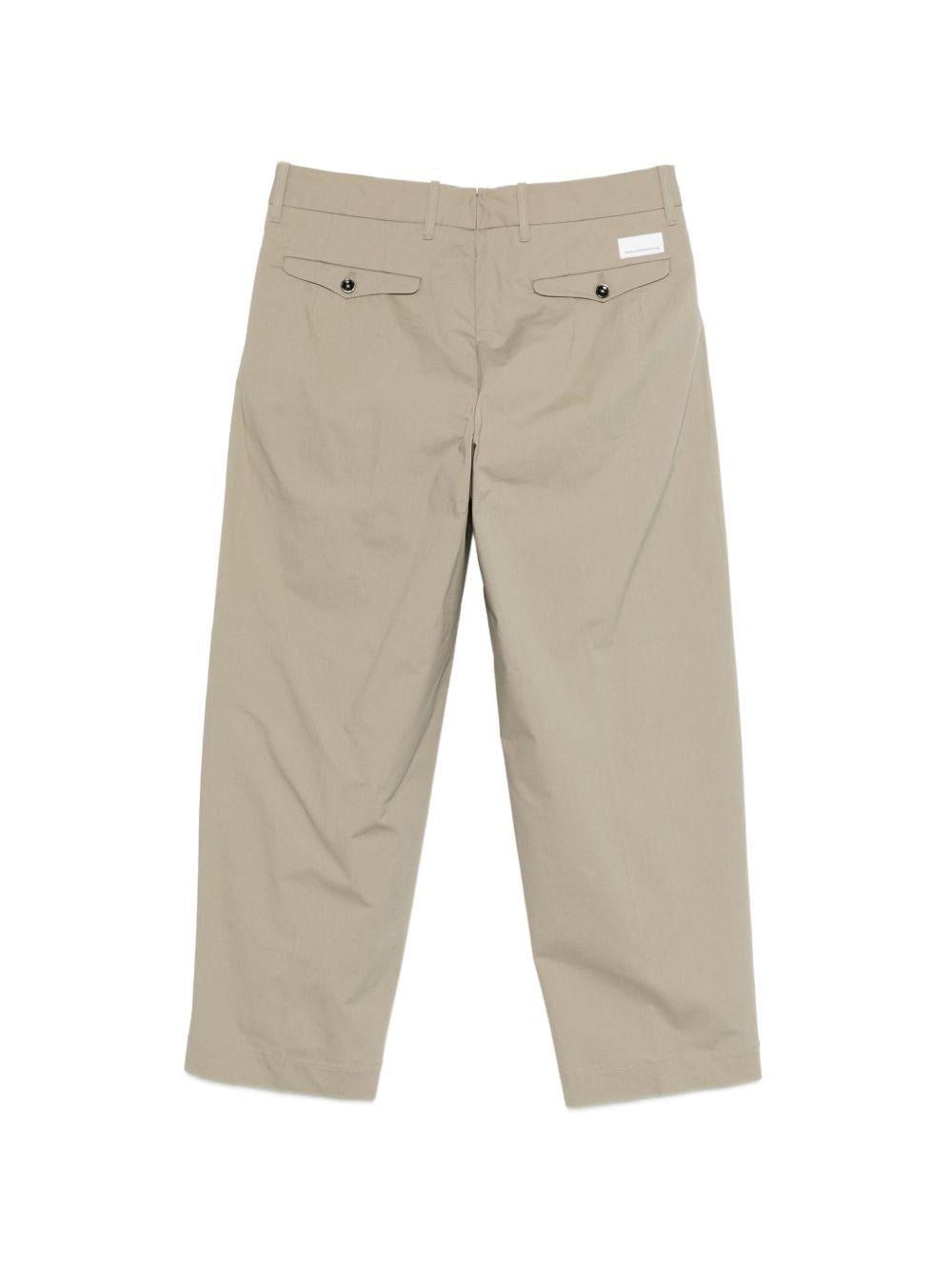 NINE IN THE MORNING Pantaloni Franco in lana misto lino