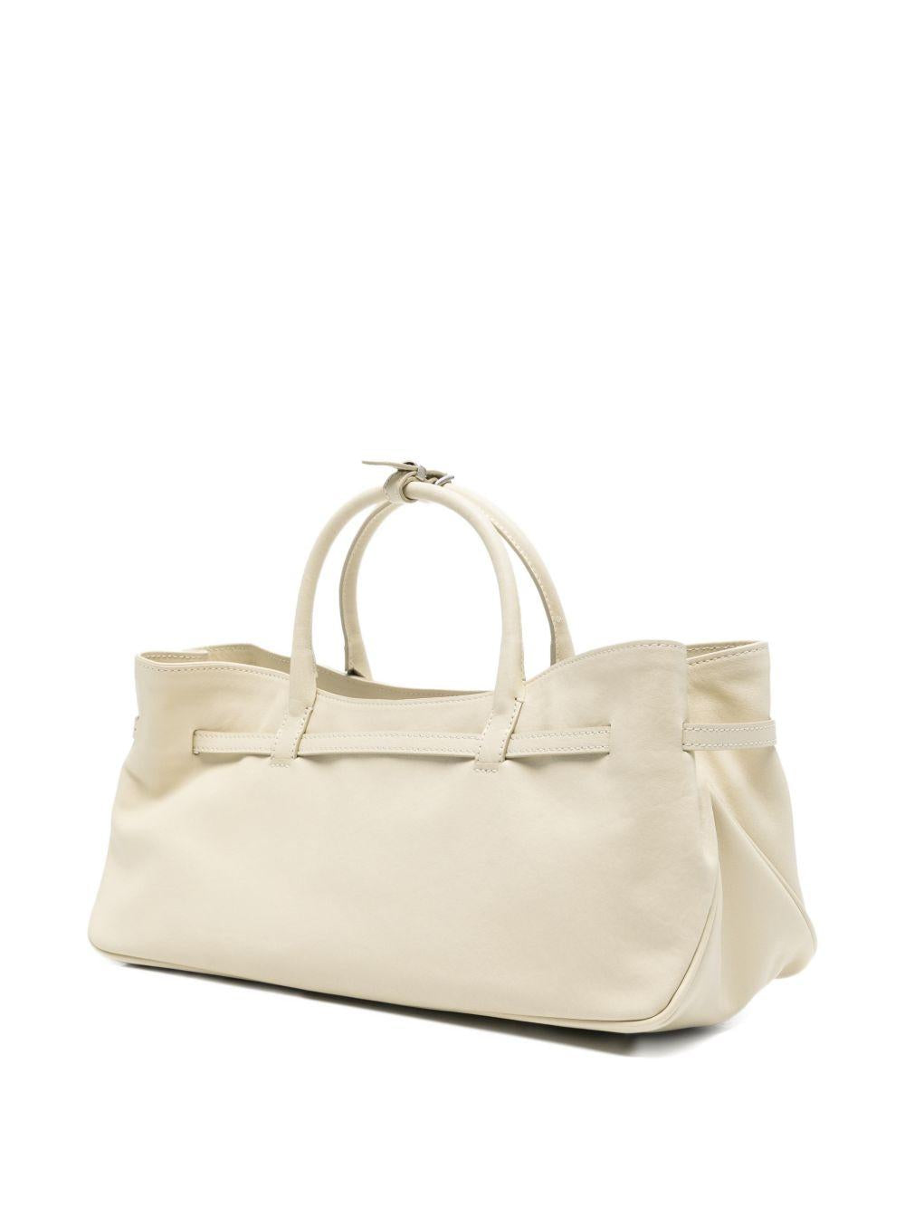 MARGESHERWOOD Borsa a mano Grandma Used Bag panna