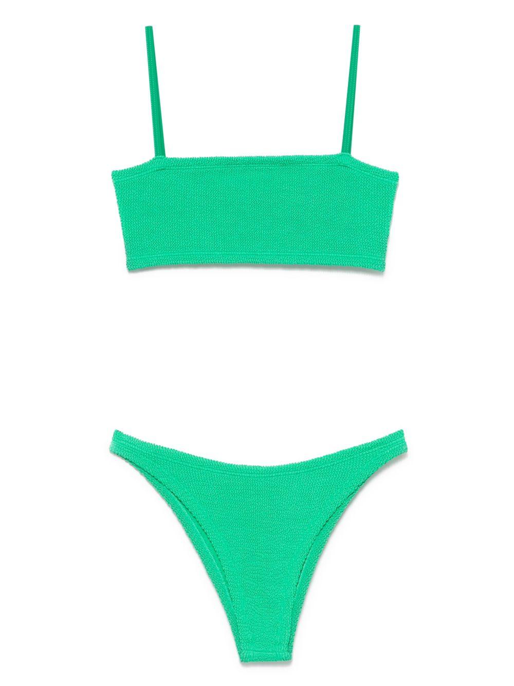 HUNZA G Bikini verde Gigi