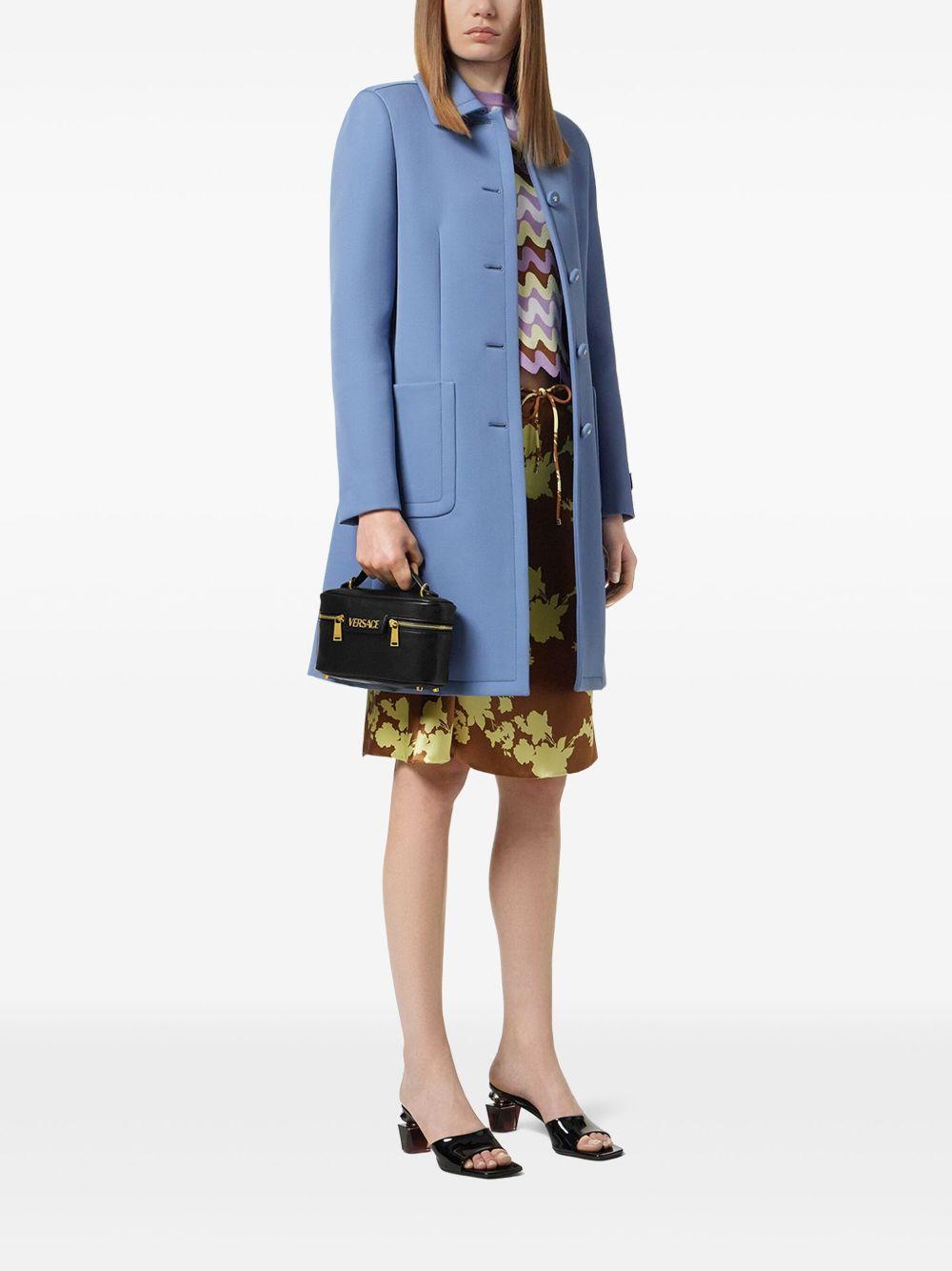 VERSACE Borsa 'Vanity Versace Tag' in pelle nera