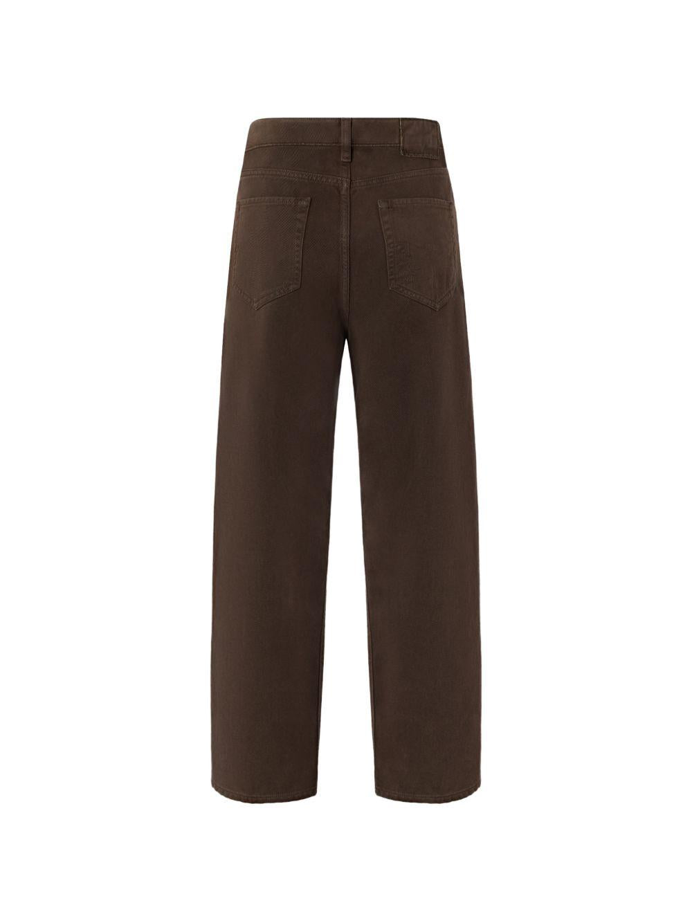 PINKO Jeans Estelle marroni in cotone