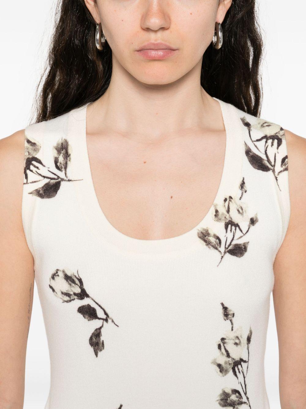 BLUGIRL Cardigan con stampa a fiori