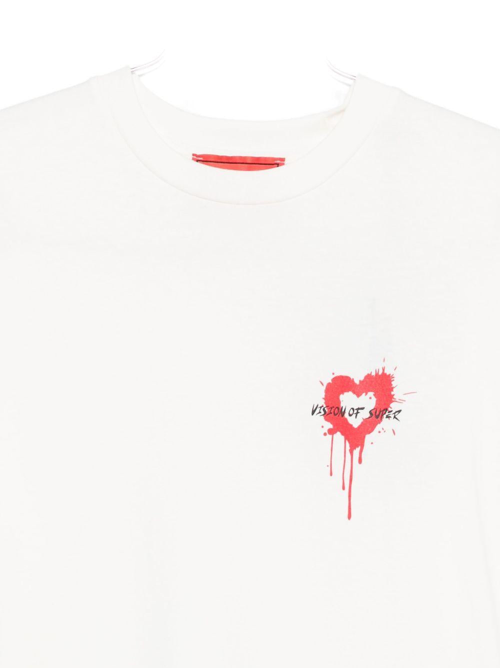 VISION OF SUPER T-shirt a maniche corte con stampa