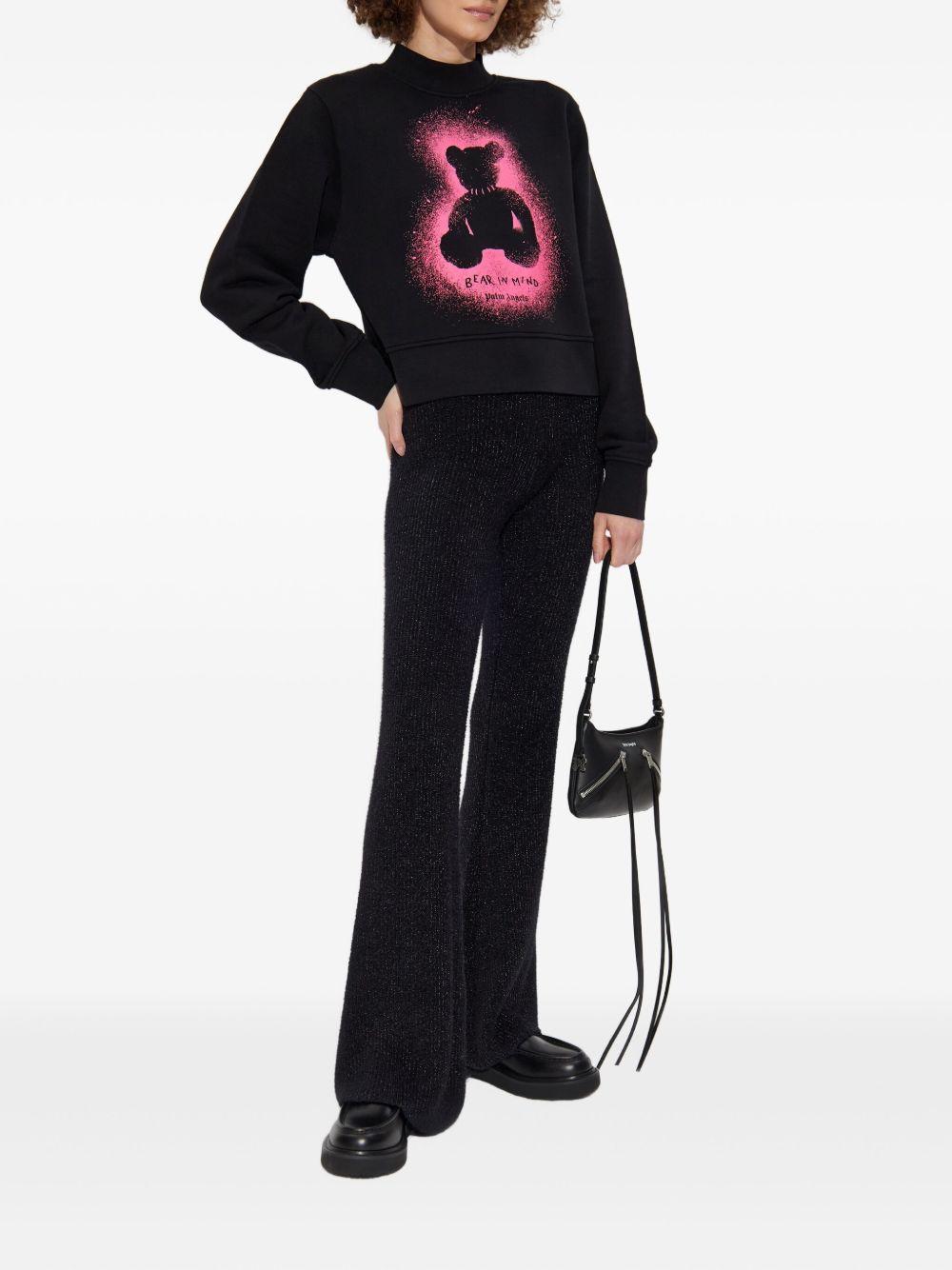 PALM ANGELS Felpa con stampa