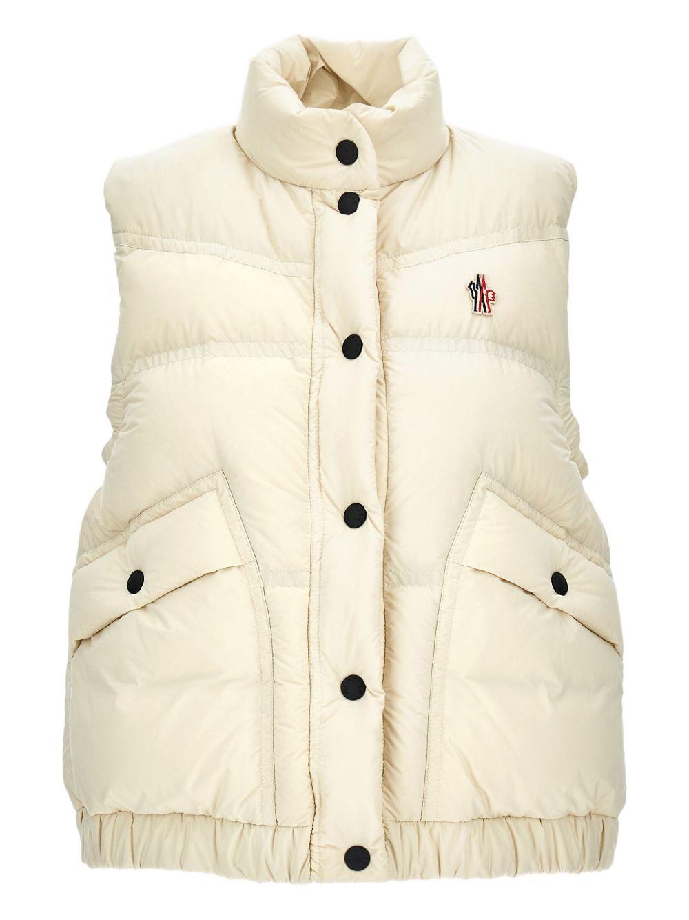 MONCLER GRENOBLE Gilet imbottito con logo