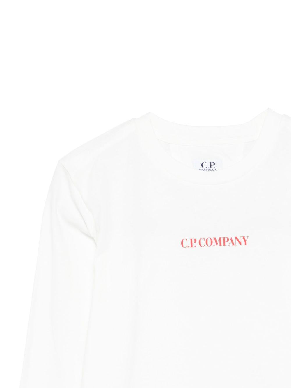 CP COMPANY T-shirt a maniche lunghe con logo