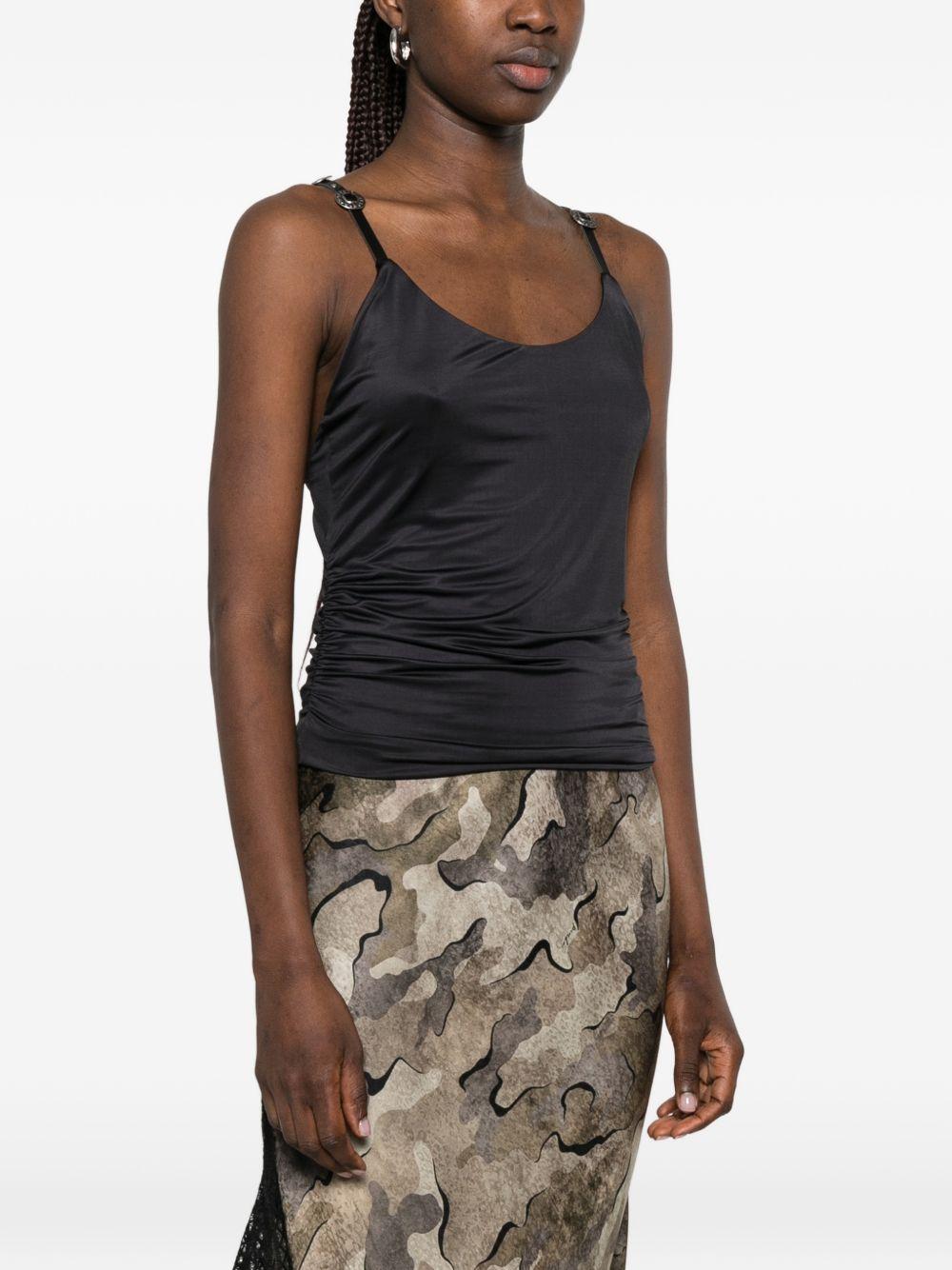 PINKO Top canotta Barletta nero