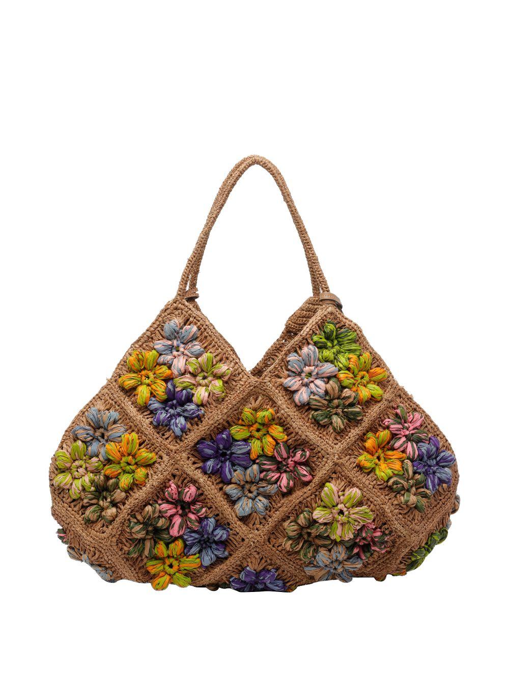 AFAR Borsa a spalla Desire in rafia