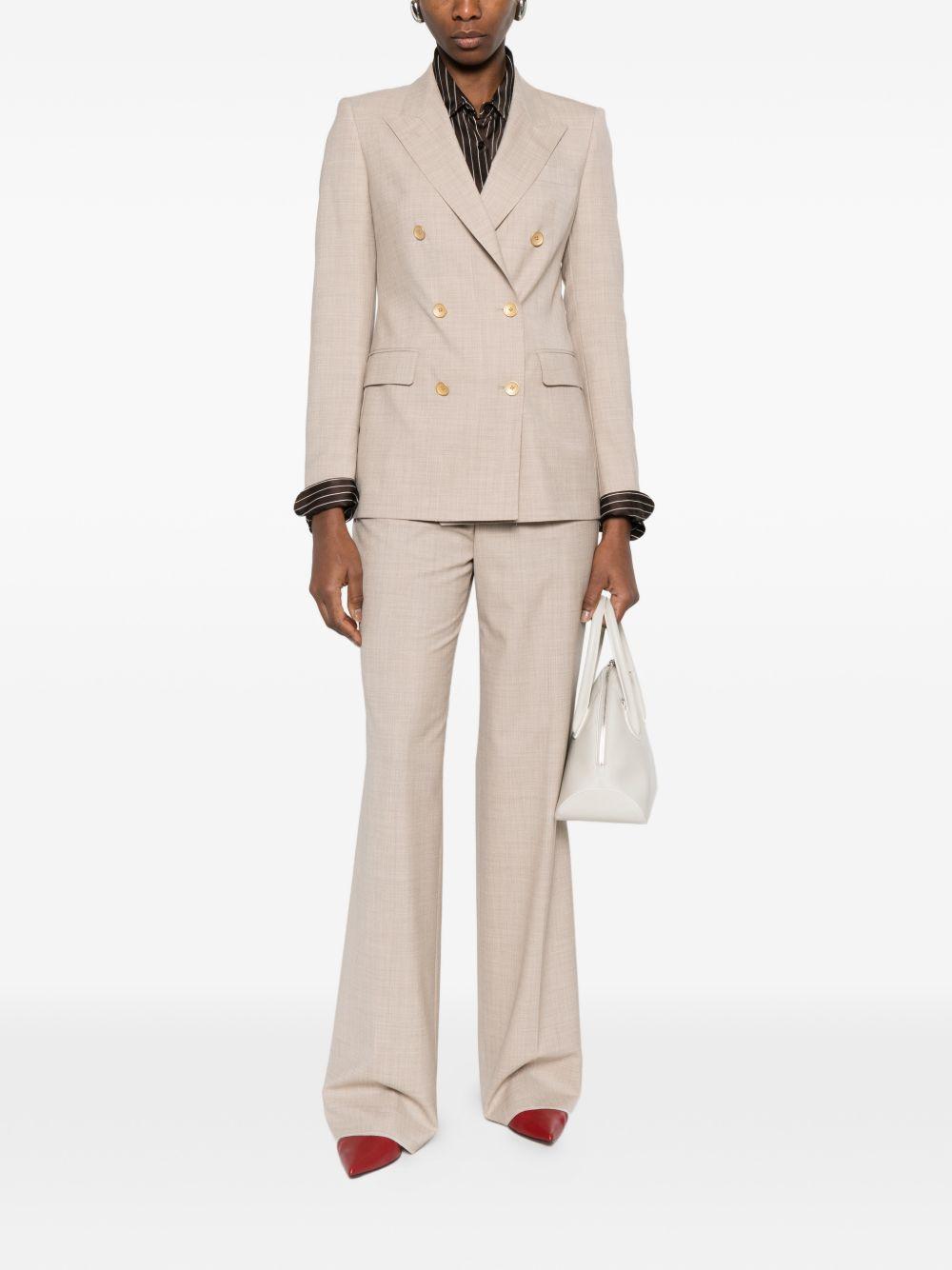 TAGLIATORE Completo con giacca doppiopetto beige