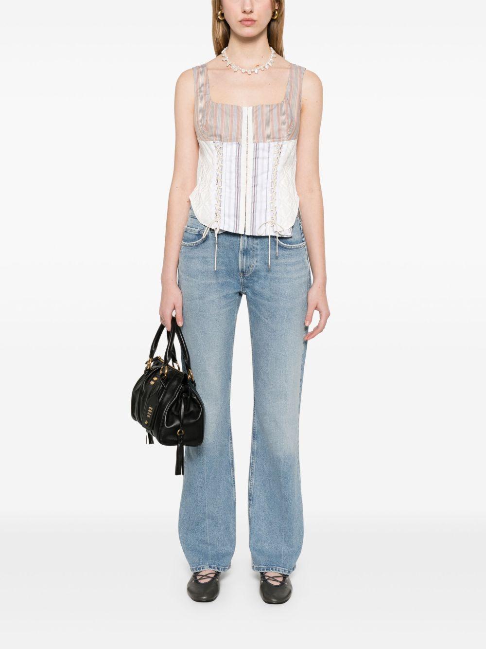 AGOLDE Jeans in denim blu 'Clair'