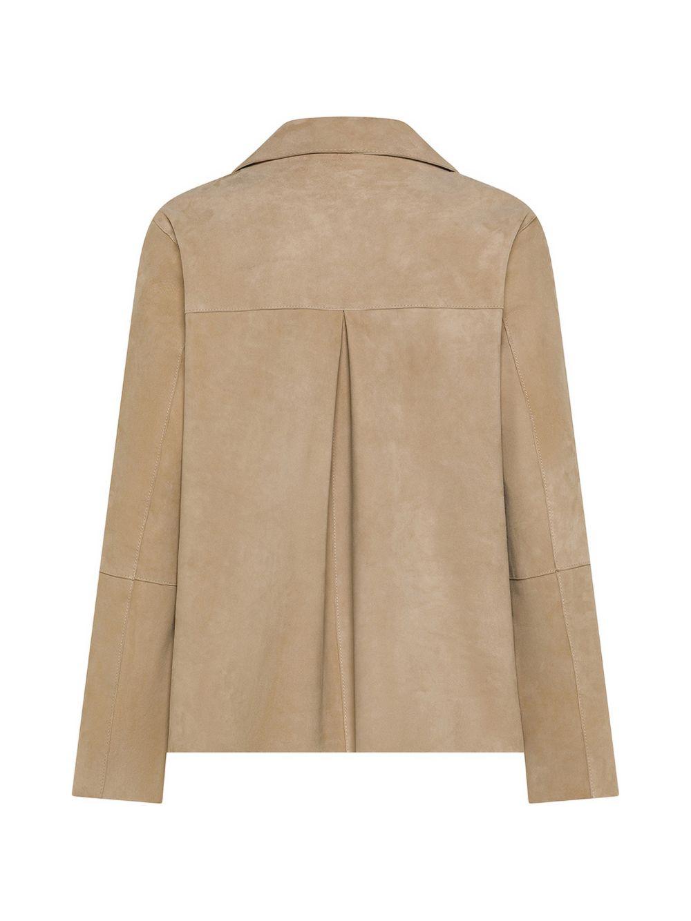 SEVENTY Giacca Venezia beige in pelle