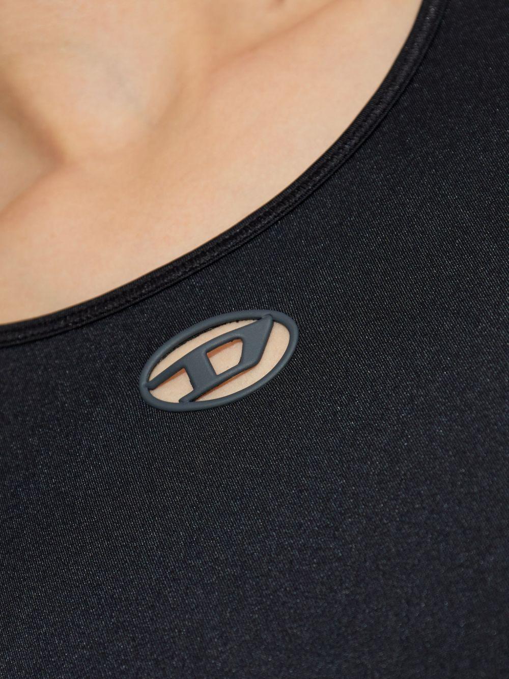 DIESEL Body nero a maniche lunghe