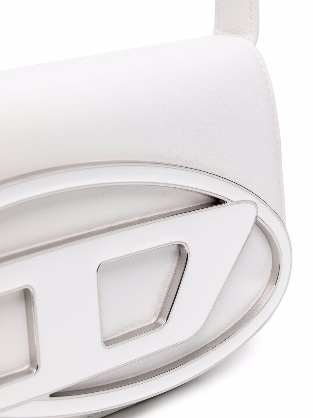 DIESEL Borsa '1DR' in nappa bianca