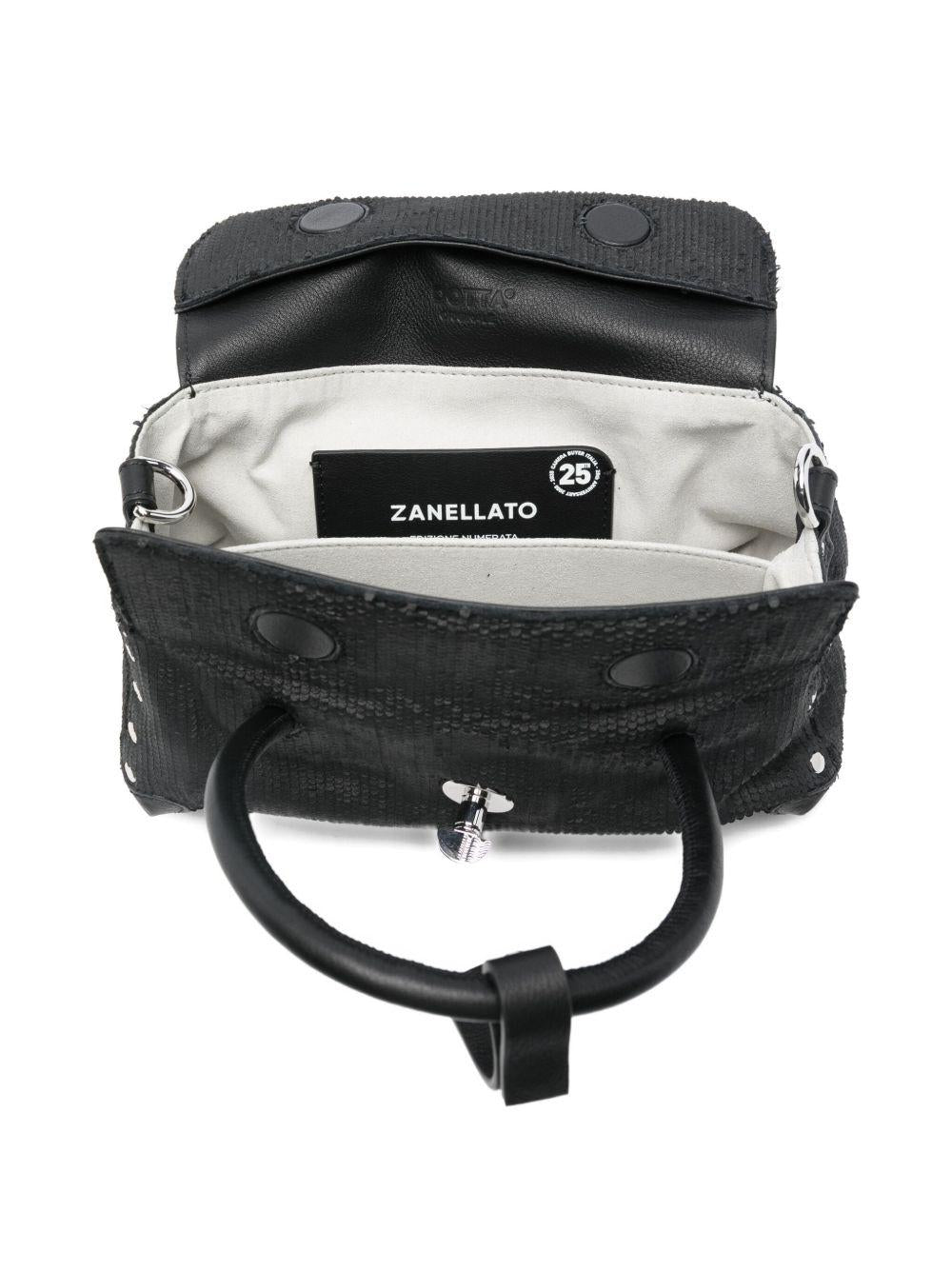 ZANELLATO Borsa Dotta baby Anniversario CBI nera