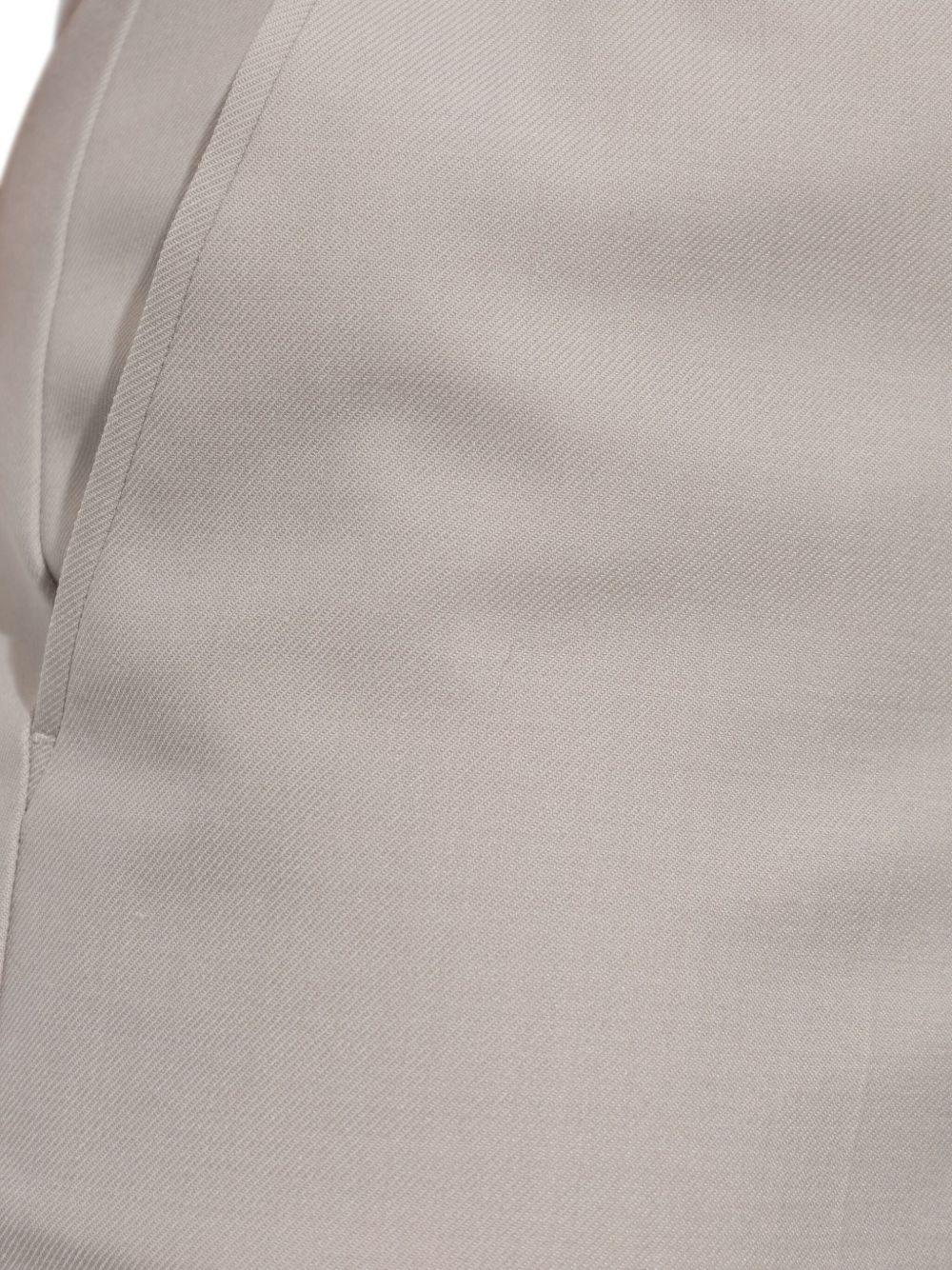 VICTORIA BECKHAM Pantaloni sartoriali a gamba ampia grigio