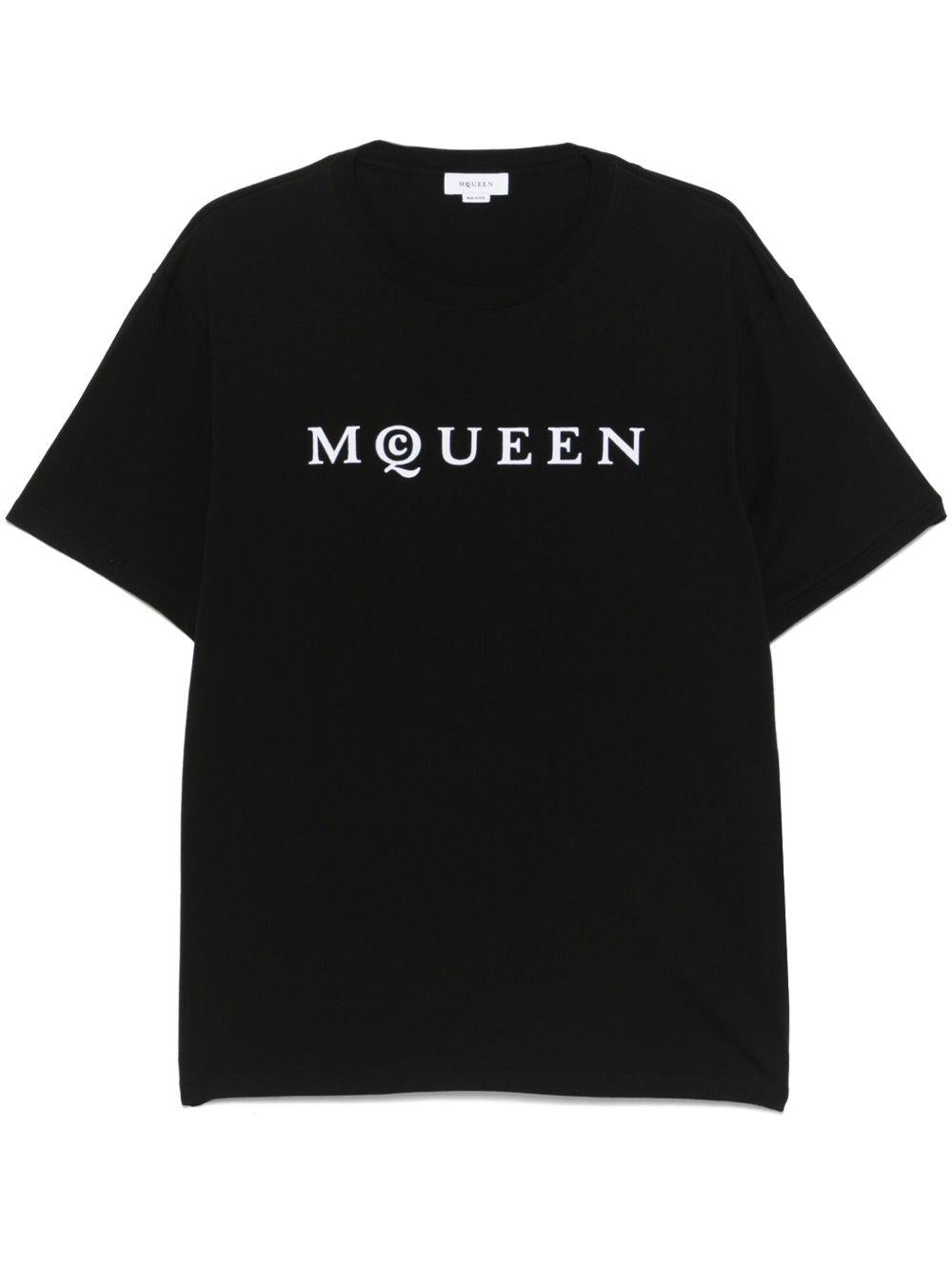 ALEXANDER McQUEEN T-shirt in cotone con stampa
