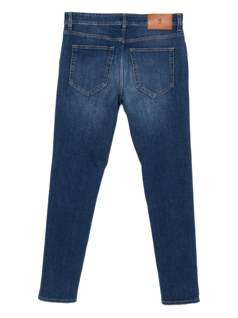PT TORINO Jeans in cotone blu