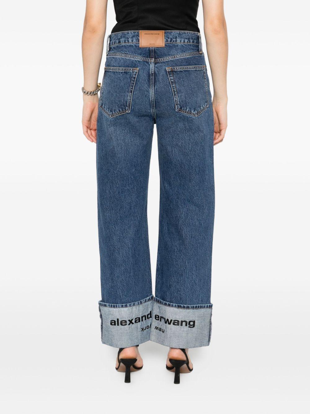 ALEXANDER WANG Jeans con logo