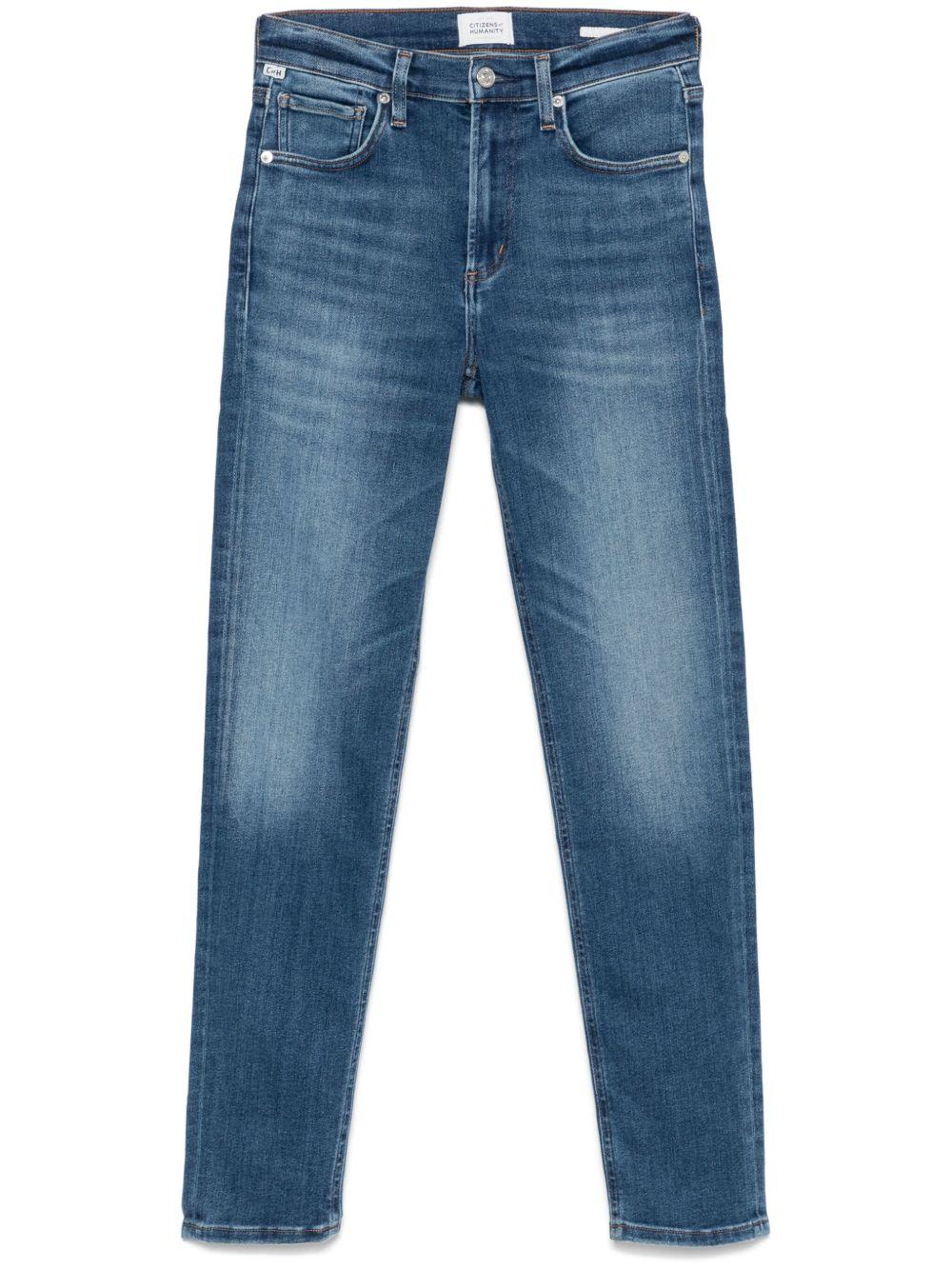 CITIZENS OF HUMANITY Jeans 'Ambry' in denim blu a gamba stretta