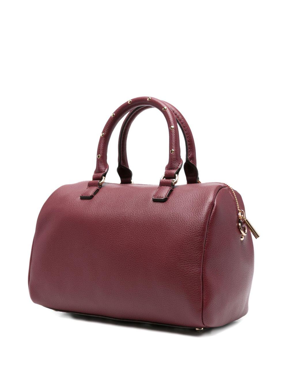 LIUJO Borsa bauletto burgundy con logo