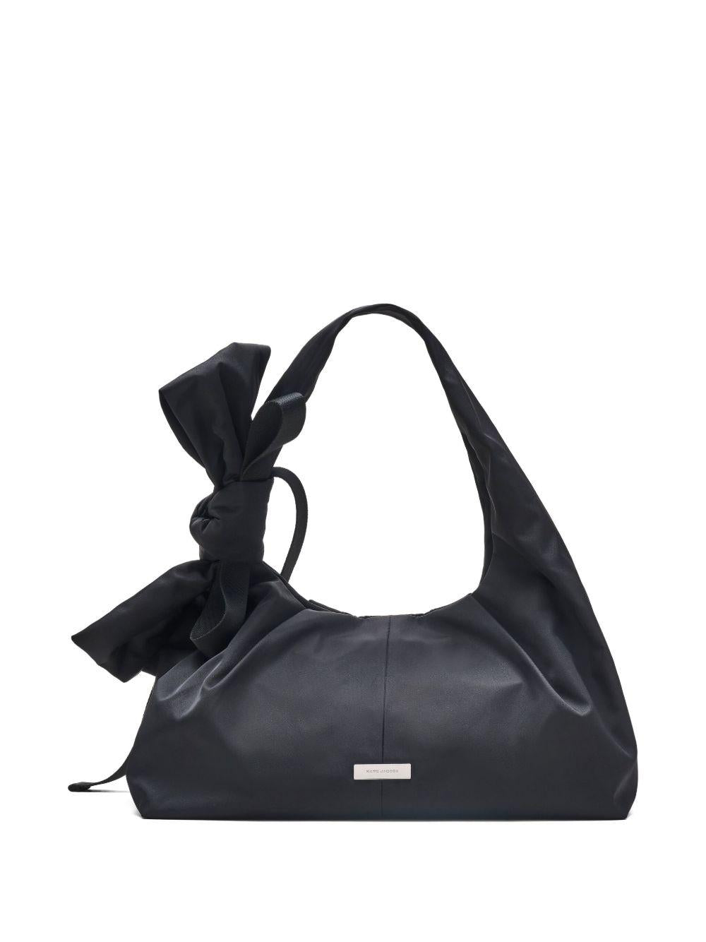 MARC JACOBS Borsa a mano 'The Bow Nylon Sack Bag' nera