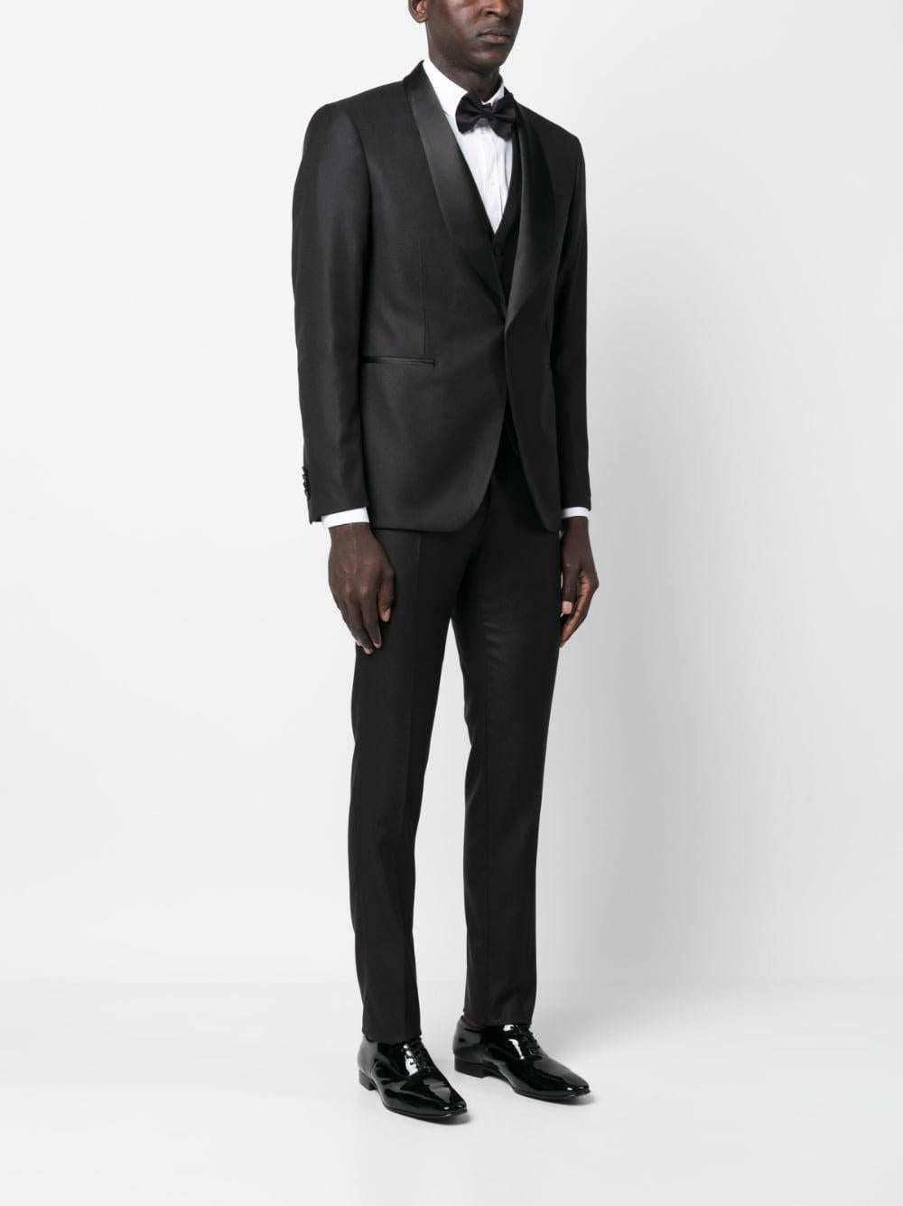 TAGLIATORE Abito sciallato monopetto