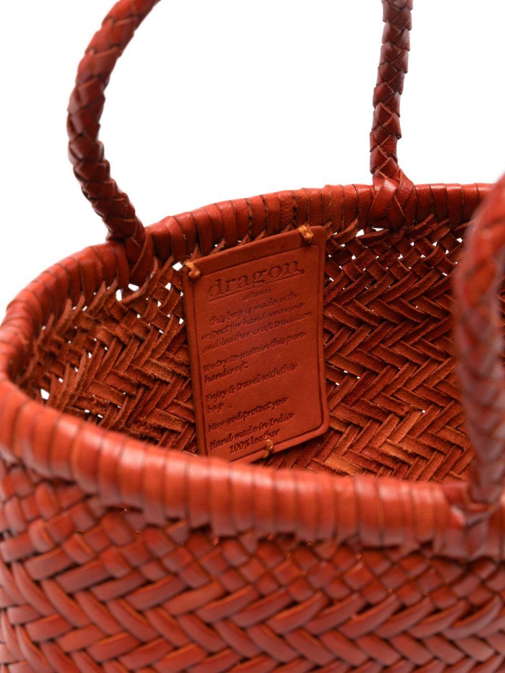 DRAGON DIFFUSION Borsa a mano 'Mini Flat Gora'