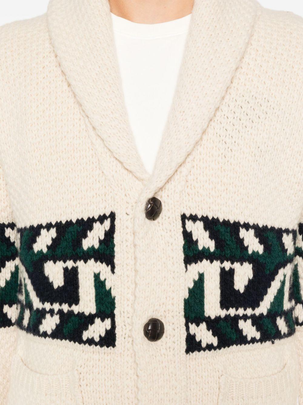 RAKKI Cardigan con collo a scialle