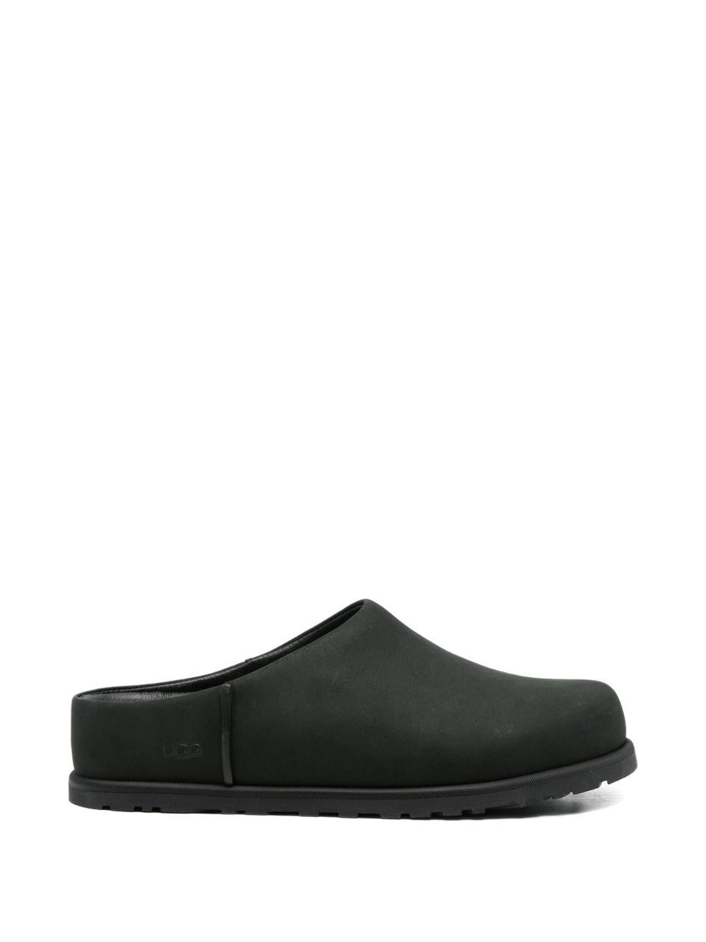 UGG Sabot in pelle neri
