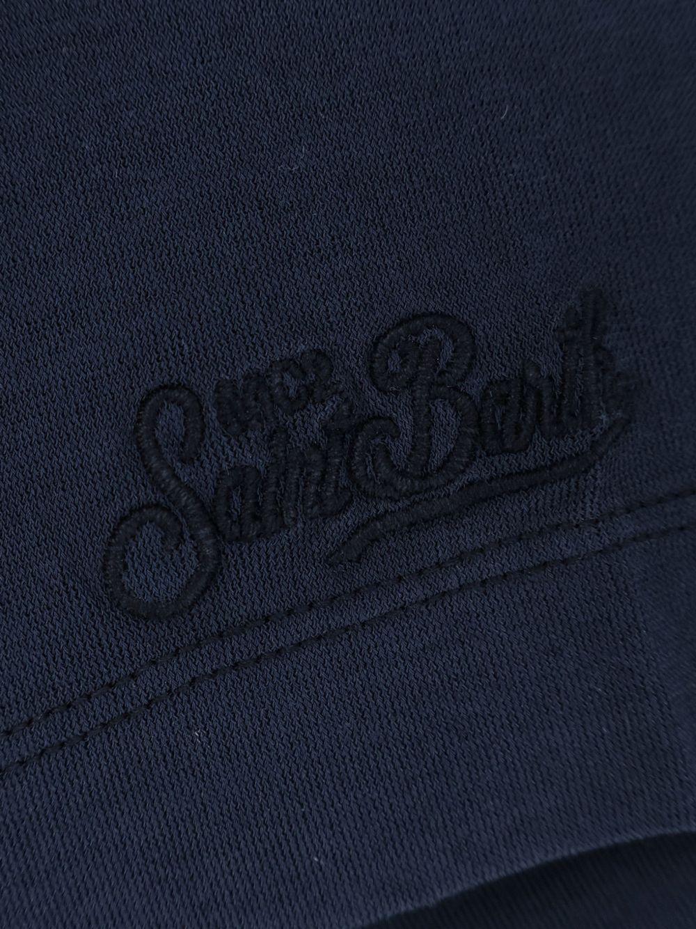 MC2 SAINT BARTH T-shirt Orson in cotone blu