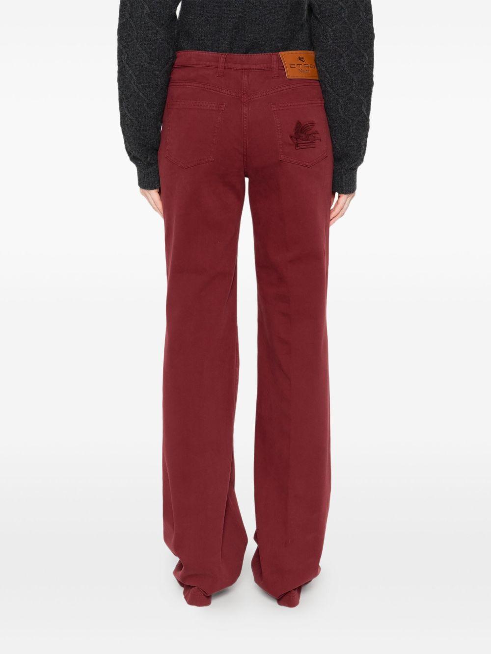 ETRO Jeans stretch bordeaux