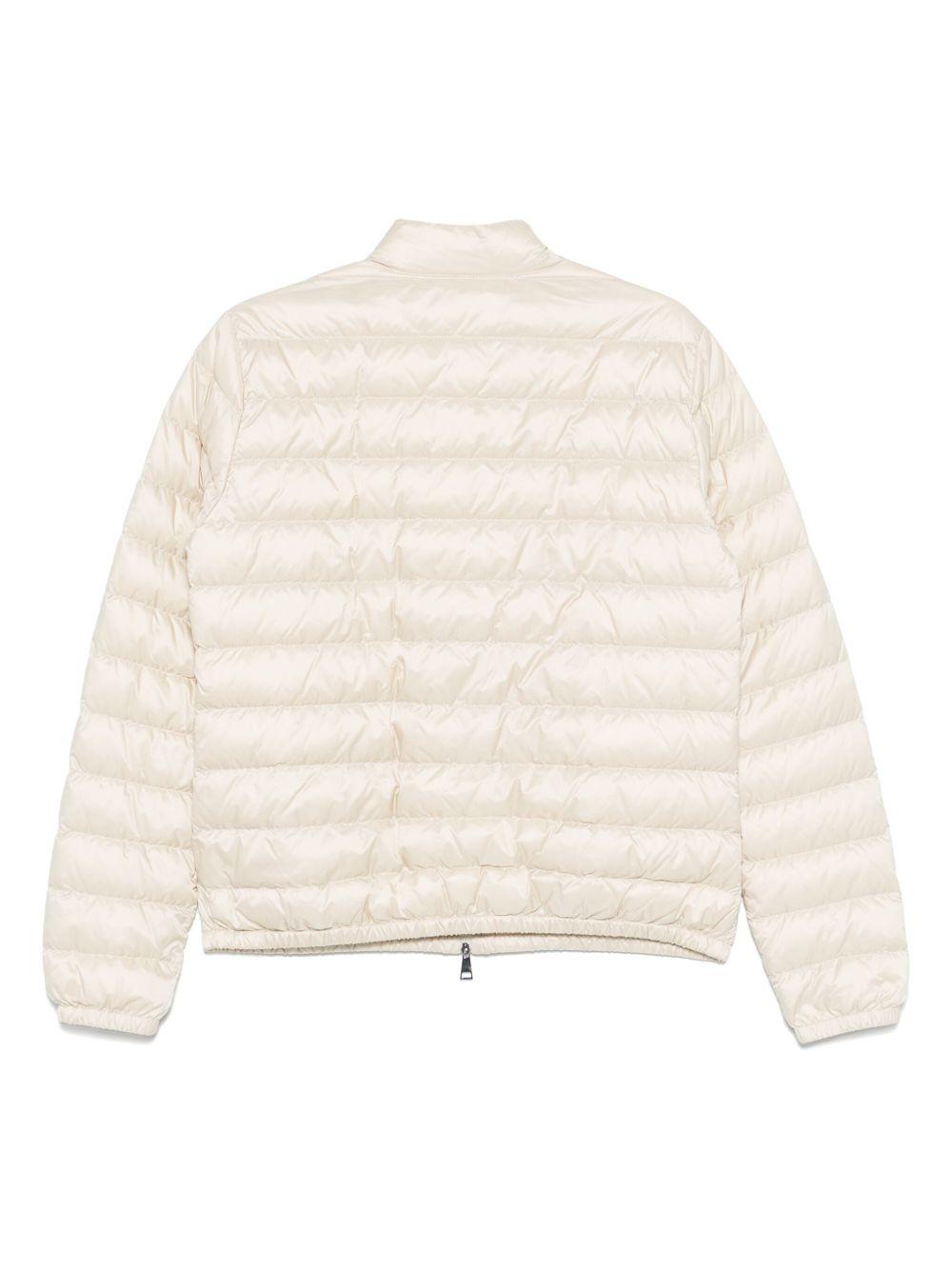 MONCLER Piumino trapuntato beige chiaro