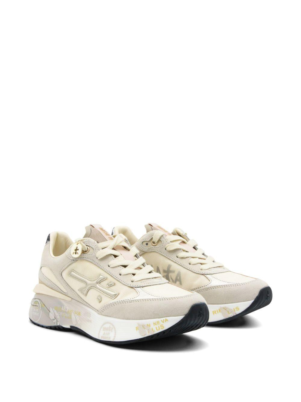 PREMIATA Sneakers con dettagli imbottiti beige