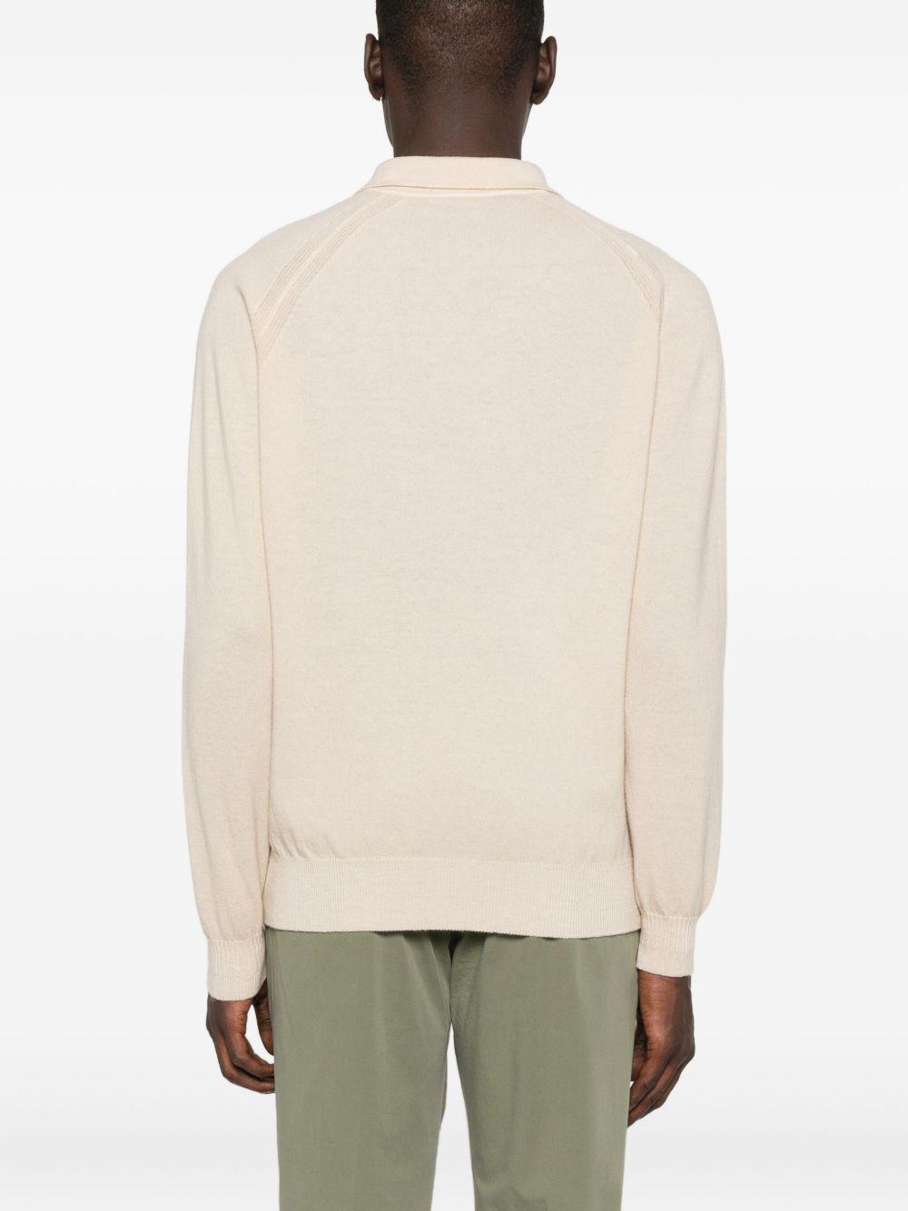 DANIELE FIESOLI Maglia beige in lana cashmere