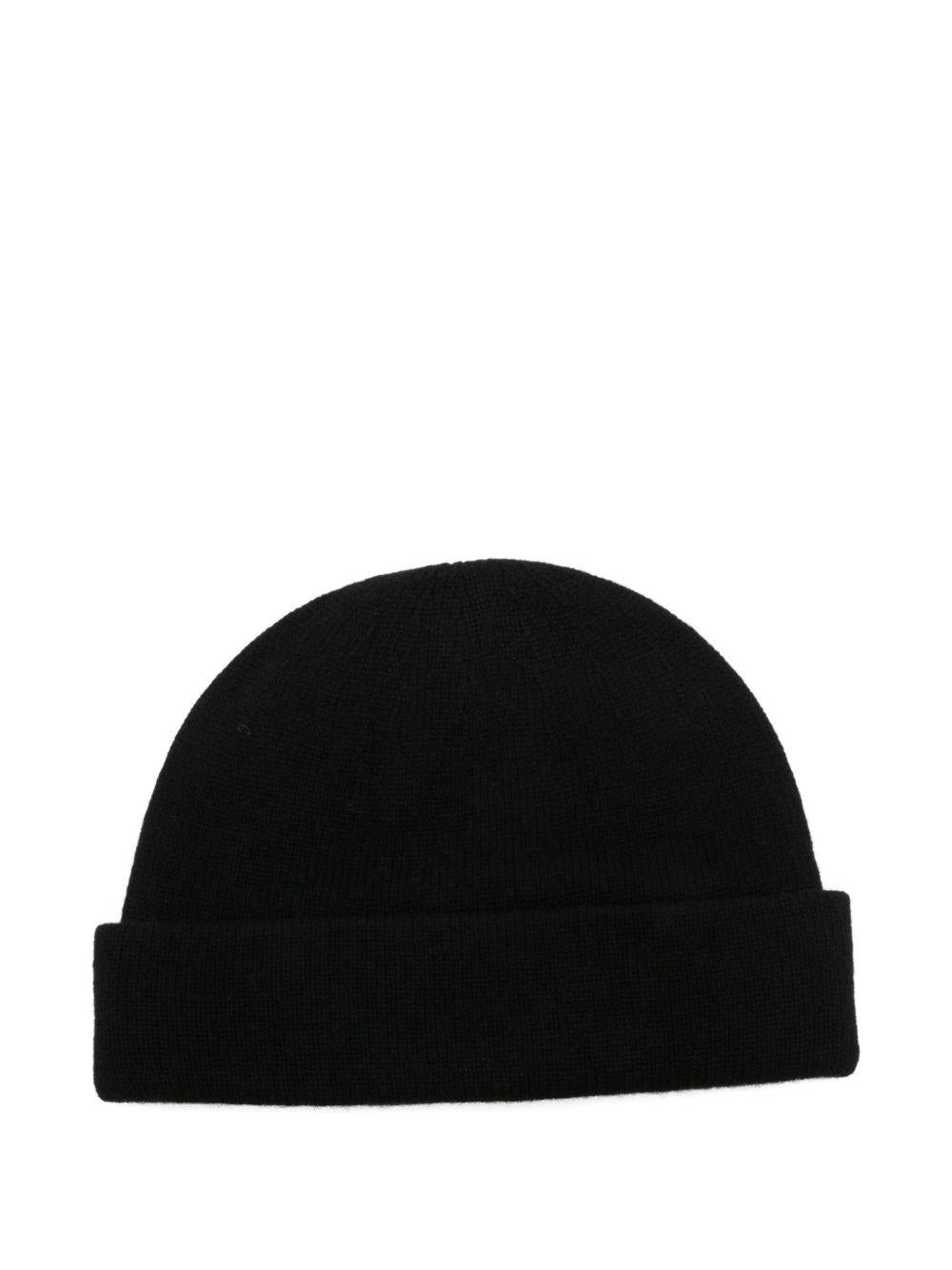 YERSE Cappello Cleo nero con logo