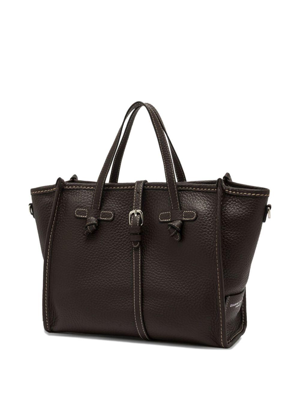 GIANNI CHIARINI Borsa tote Miss Marcella 32 in pelle martellata