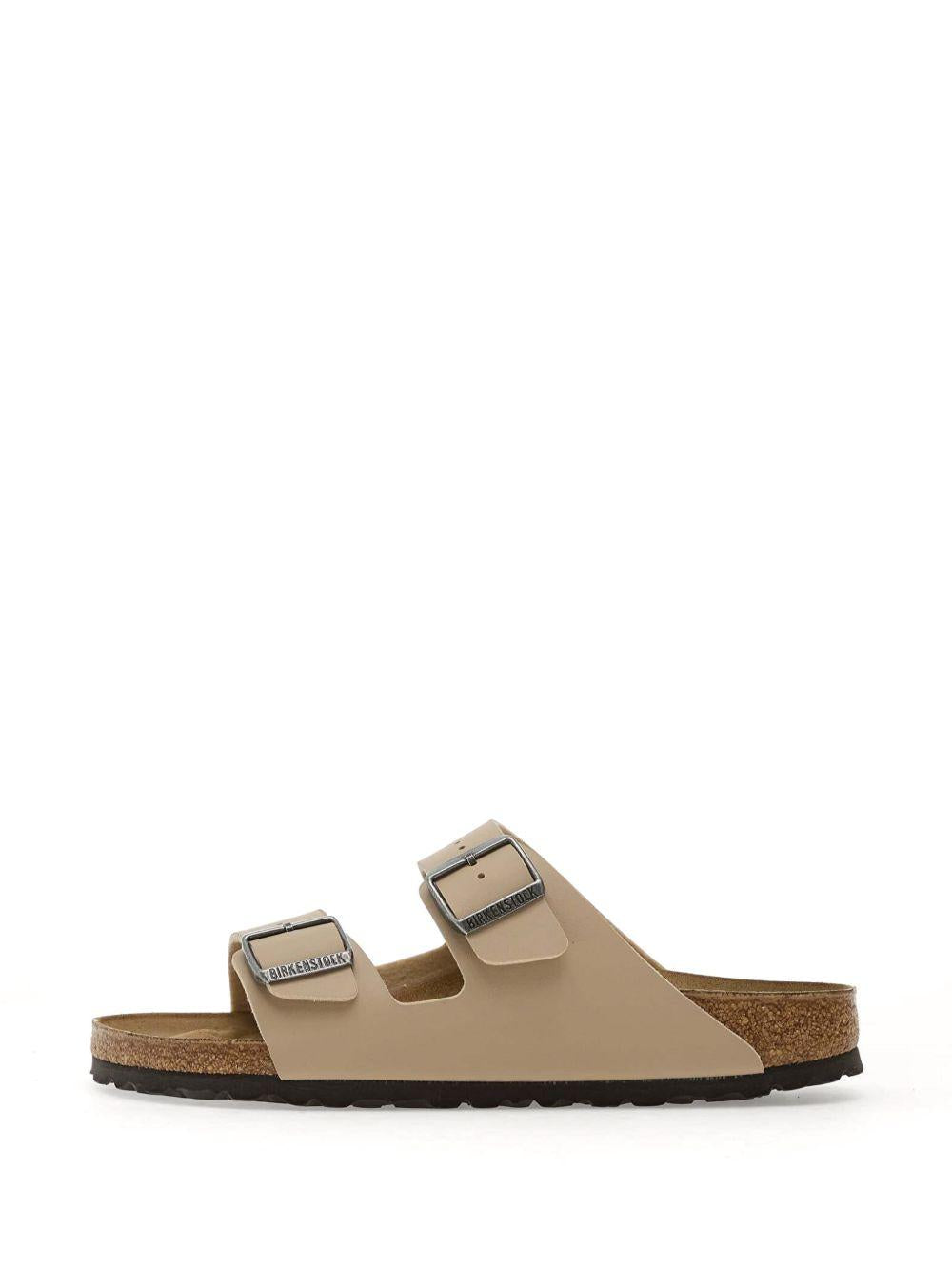 BIRKENSTOCK Ciabatte Arizona beige con due cinturini