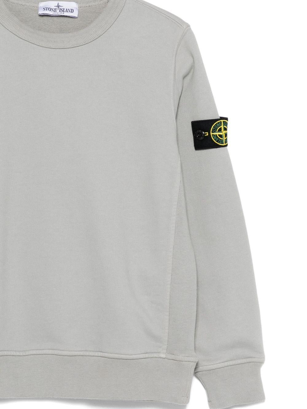 STONE ISLAND Felpa girocollo con logo