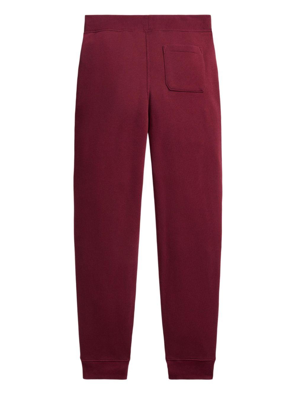 POLO RALPH LAUREN Pantaloni sportivi bordeaux