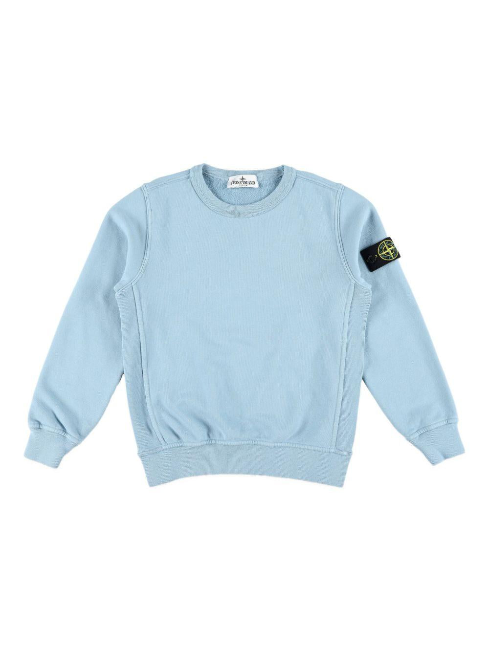 STONE ISLAND Felpa girocollo con logo