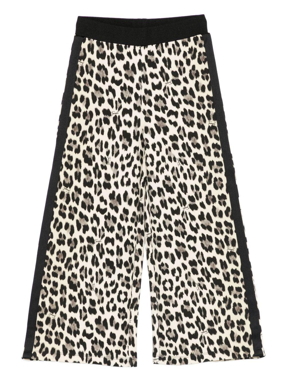 TWINSET Pantaloni leopardati
