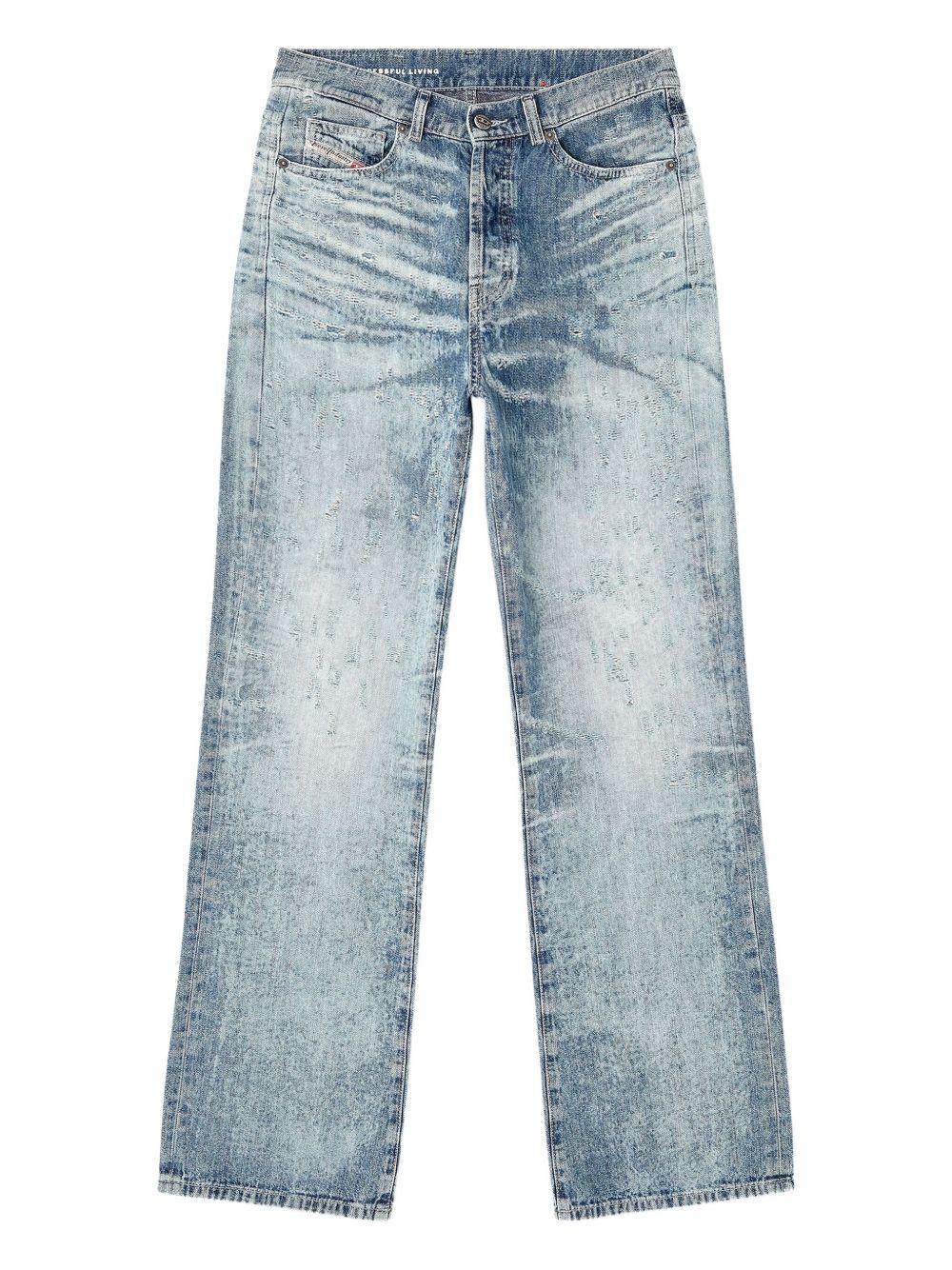 DIESEL Jeans con effetto vissuto 'D-Sent 1971'