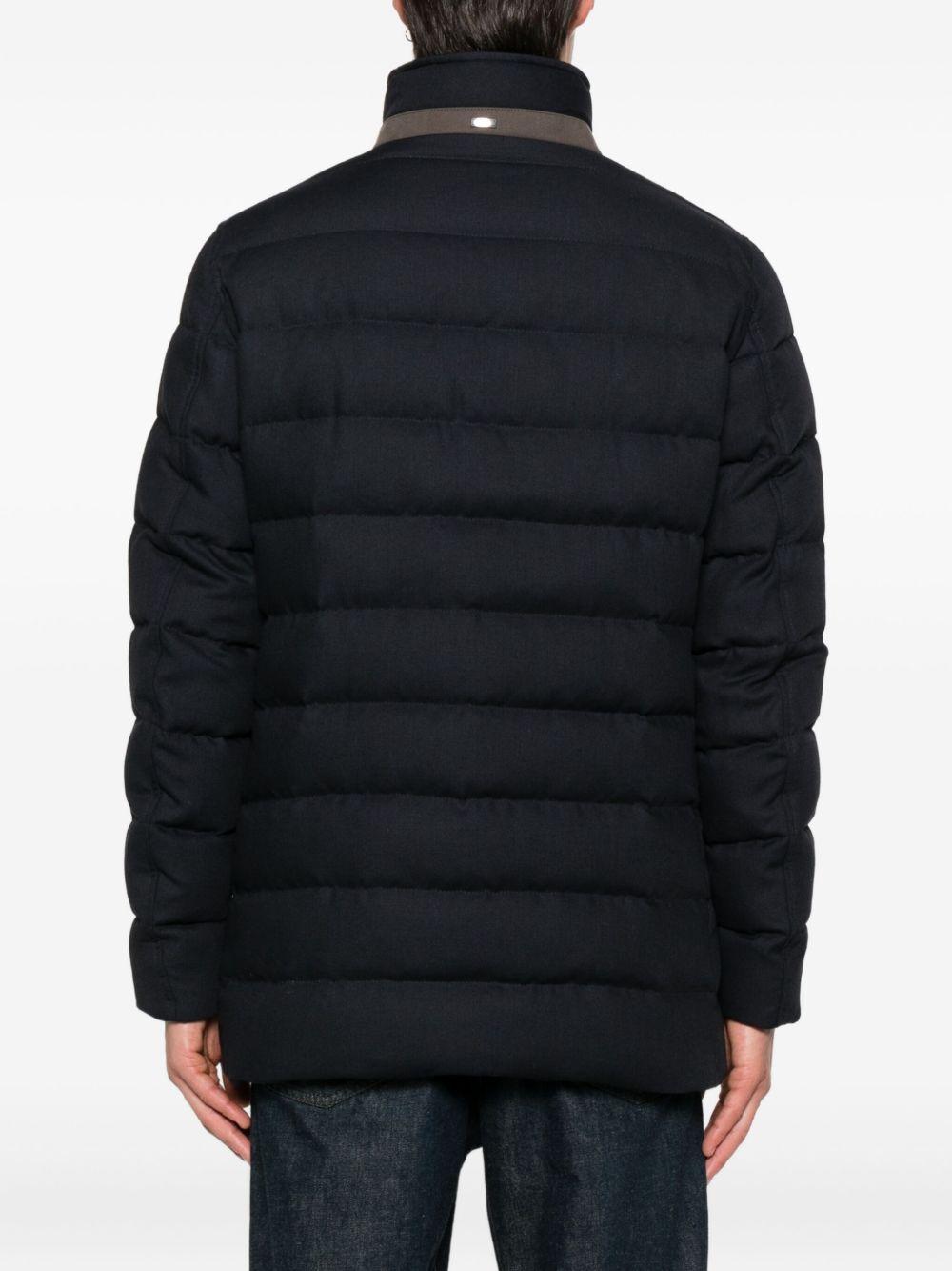 HERNO Giacca doppiopetto trapuntata